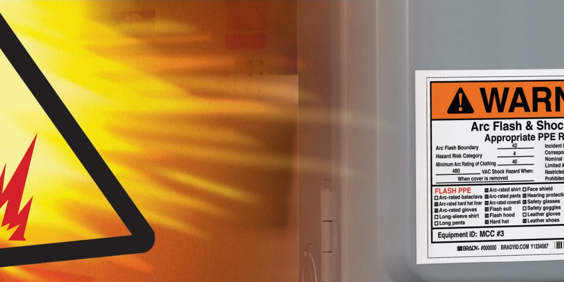 Arc-flash-label